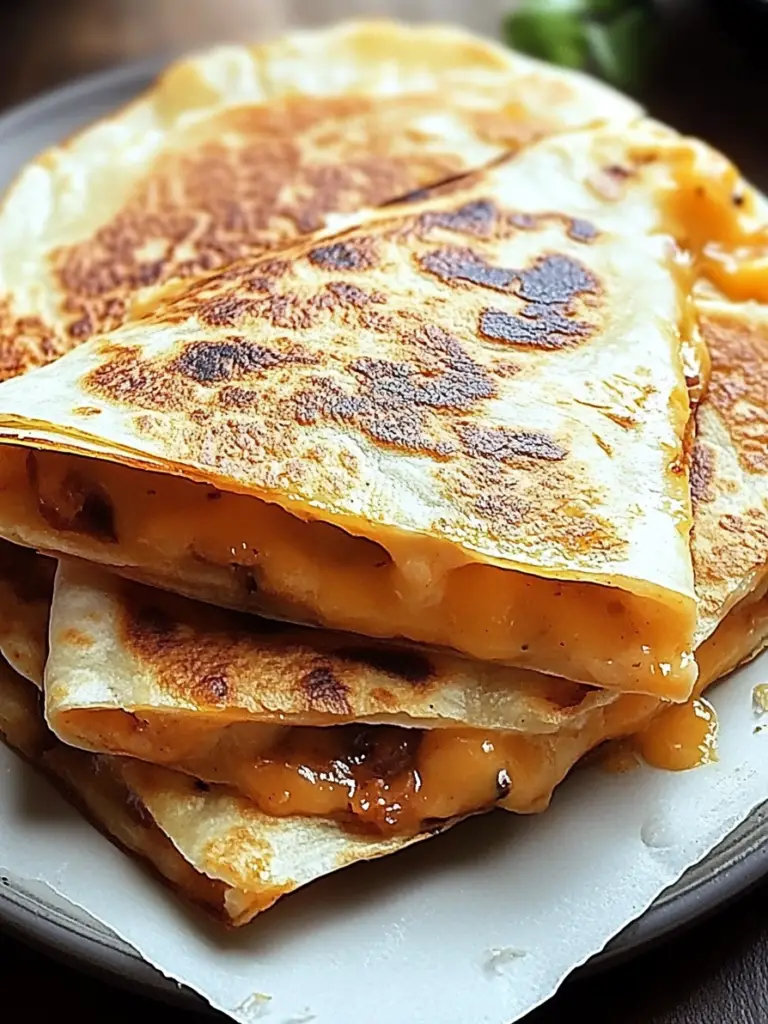 Crispy Oven-Baked Quesadillas