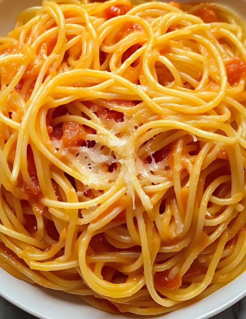 Gluten-Free Spaghetti with Garlic Tomato Sauce