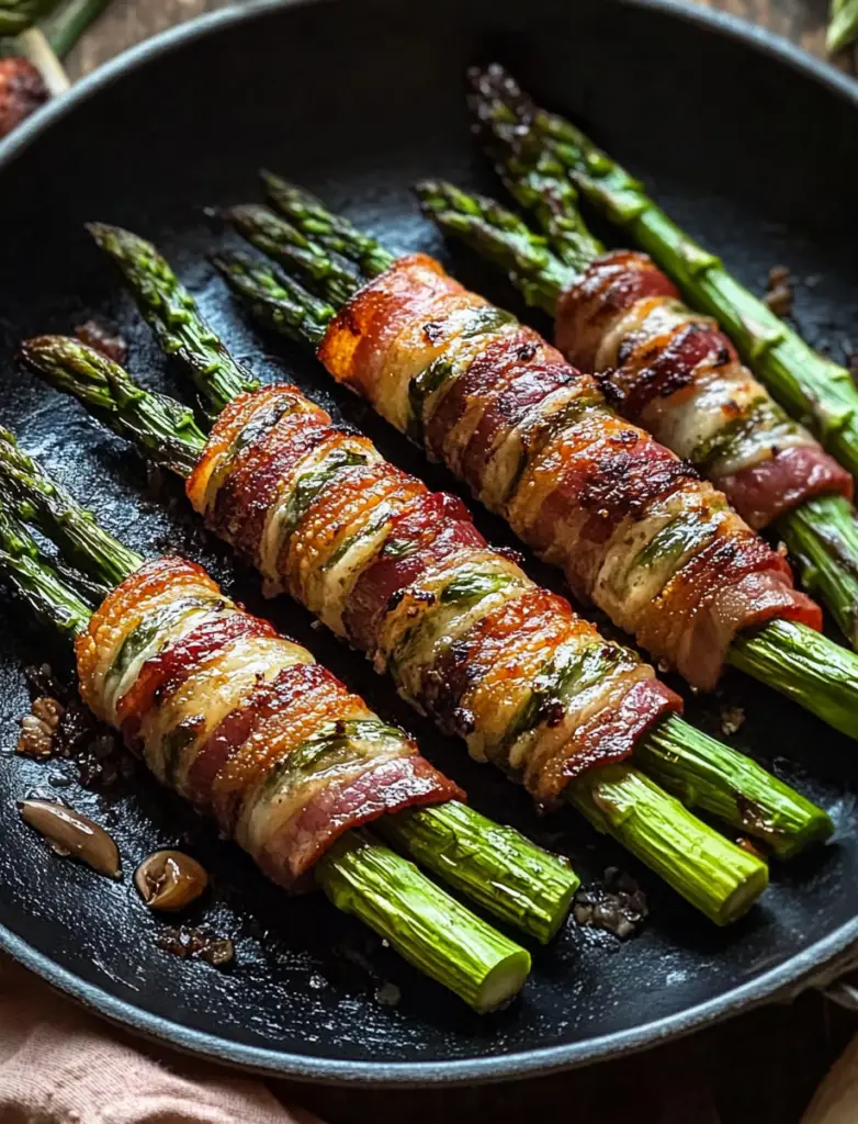 Bacon Wrapped Asparagus Bundles