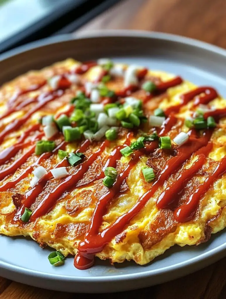 Western Hash Brown Omelet