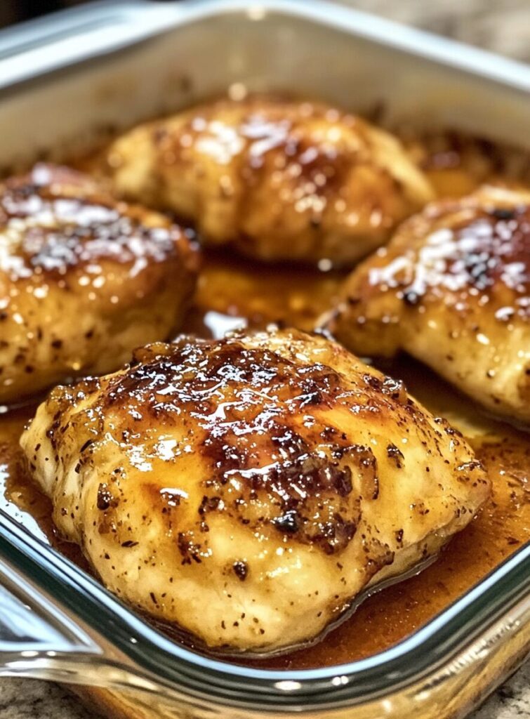 Easy Baked Honey Dijon Chicken
