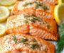 Crispy Baked Salmon with Lemon and Dill