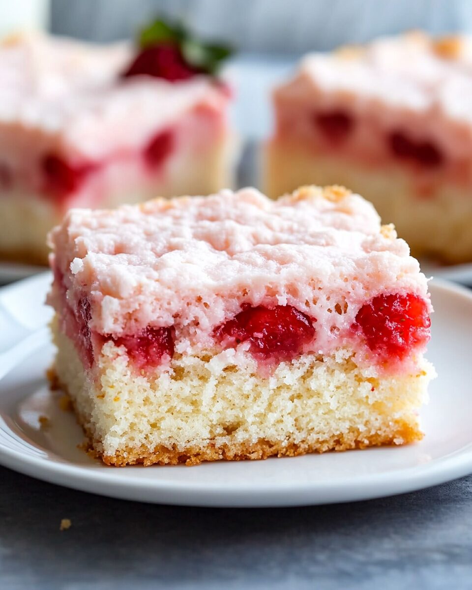 Strawberry Cloud Cake Bars You’ll Crave All Week