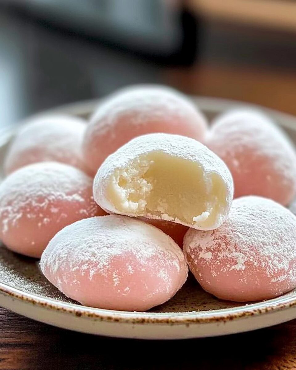 Chewy Japanese Mochi Bites