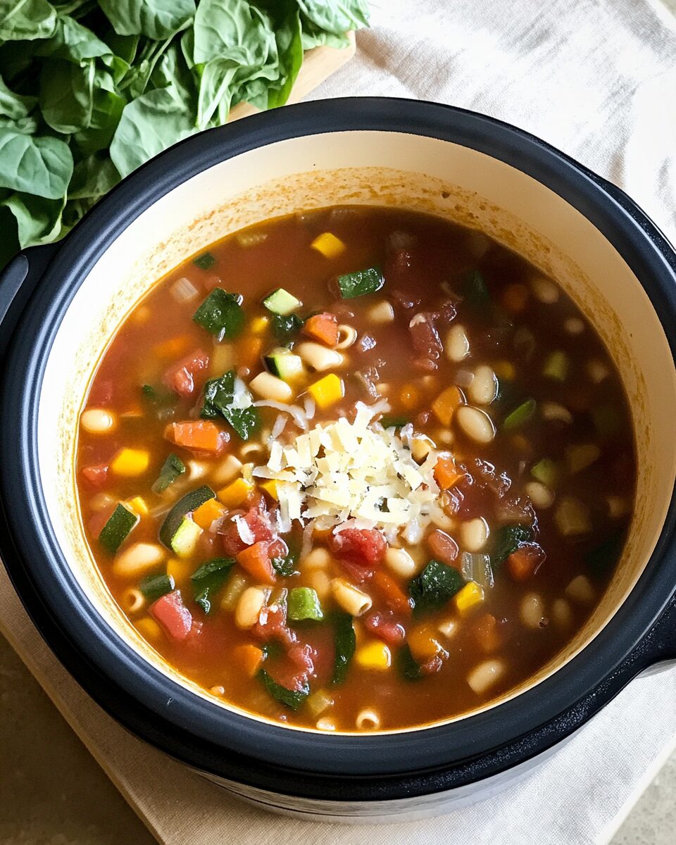 Summer Minestrone Soup – Crockpot Fresh