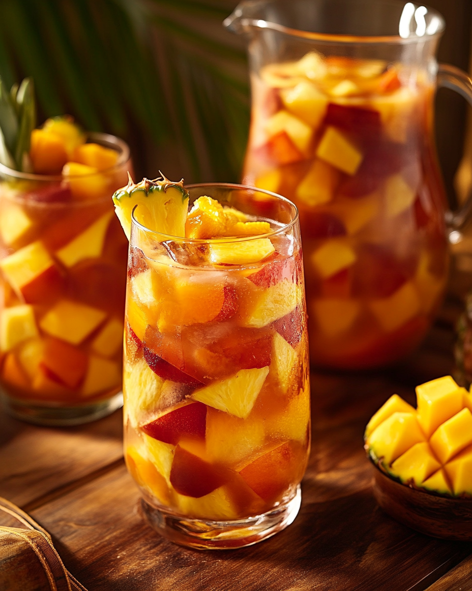 Tropical Sunset Sangria