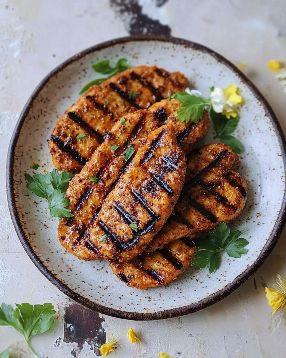 Grilled Seitan Cutlets