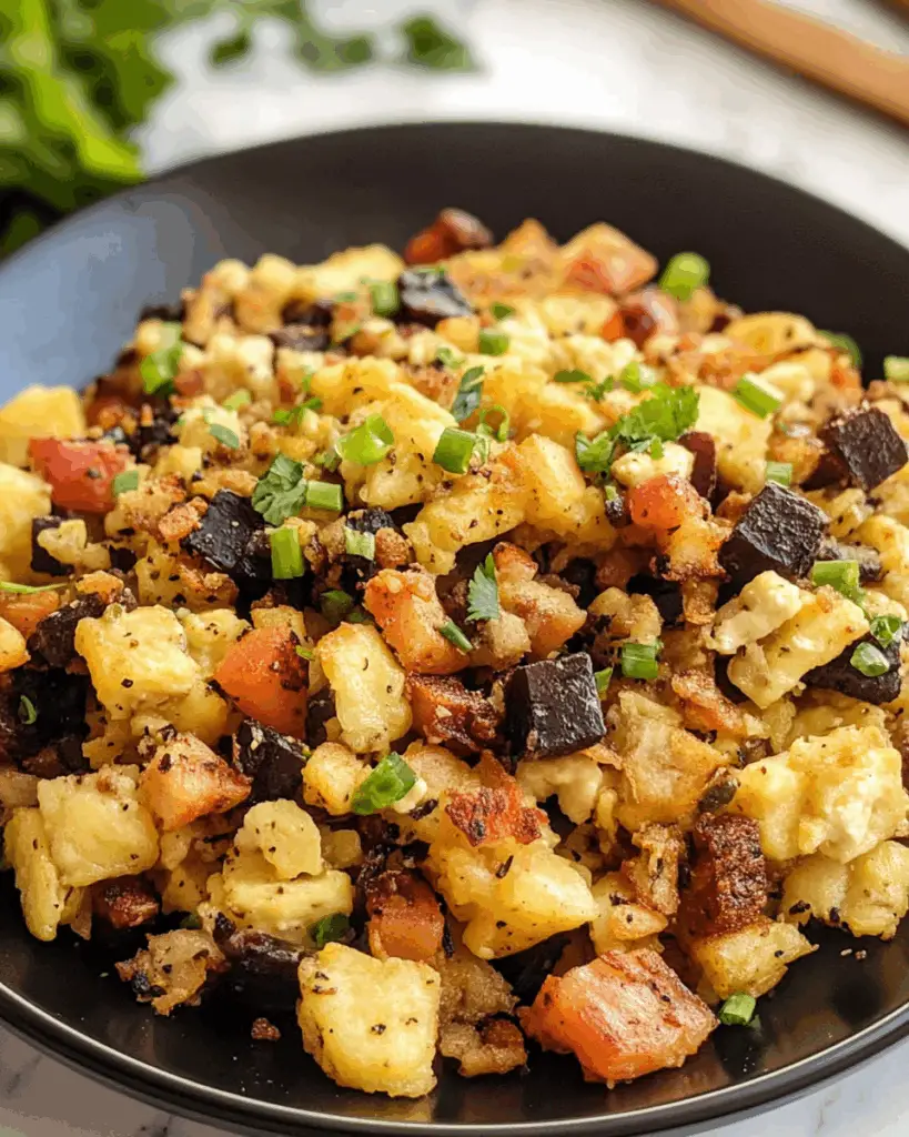 Loaded Black Stone Breakfast Hash