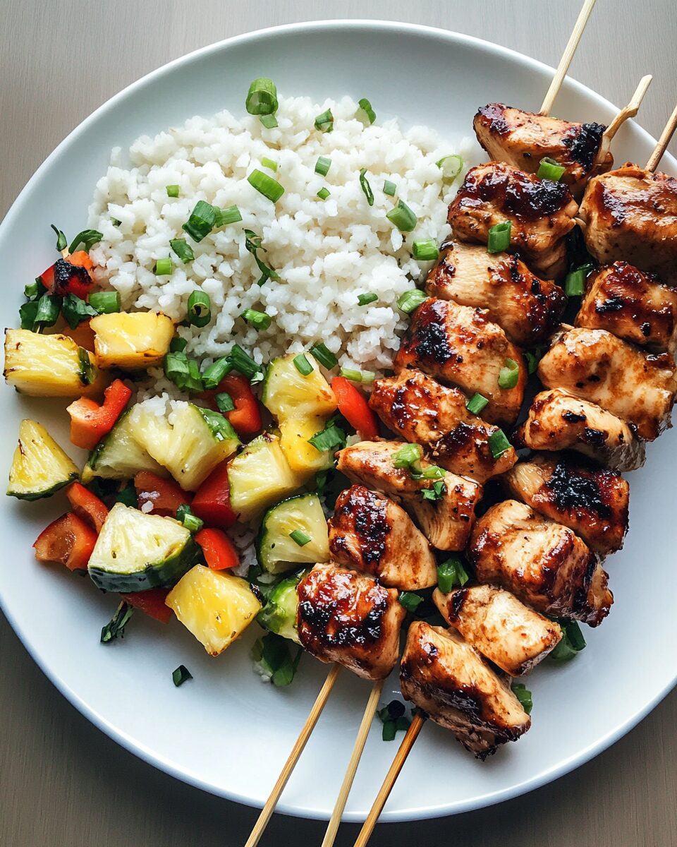 Chicken and Pineapple Skewers – Sweet and Savory for Summer