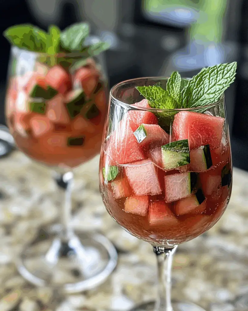 Watermelon Mint Sangria