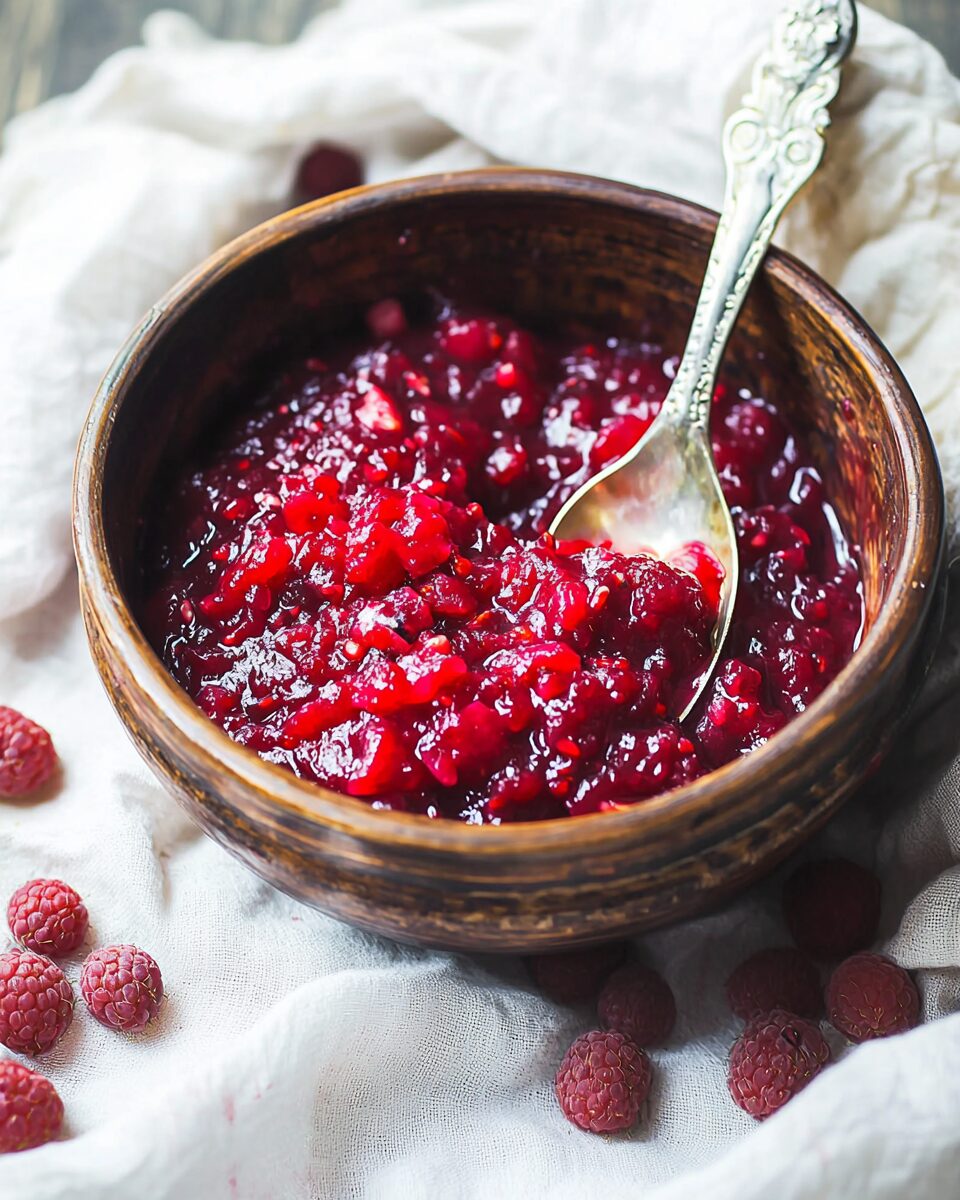 Rhubarb Raspberry Compote – Easy Traditional Style