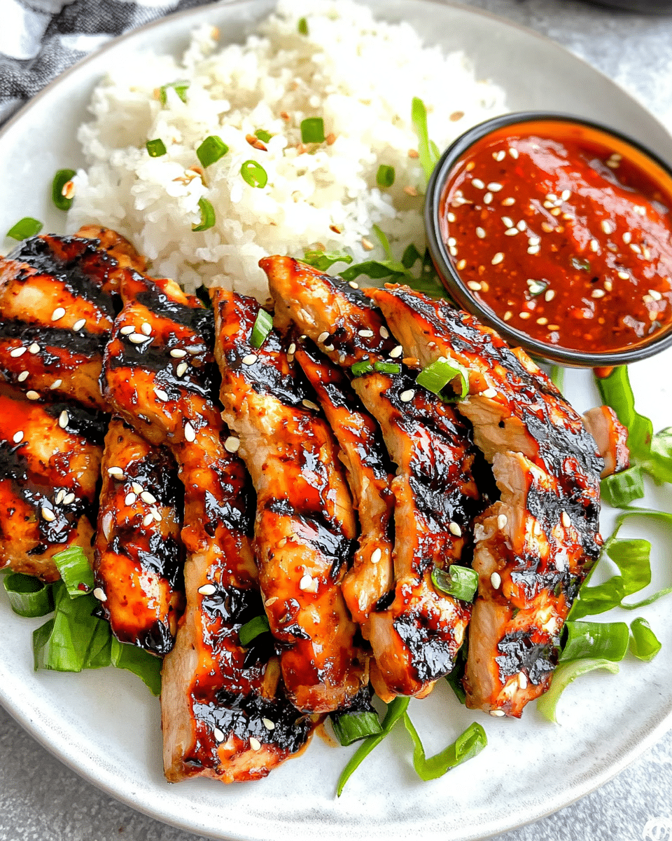 Spicy Korean BBQ Chicken Marinade