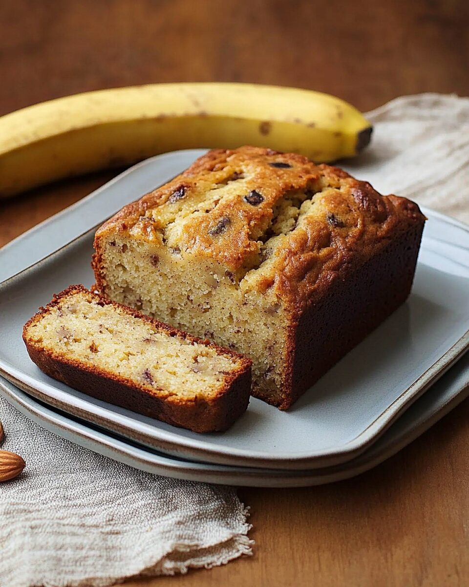 Banana Bread Made with Almond Flour