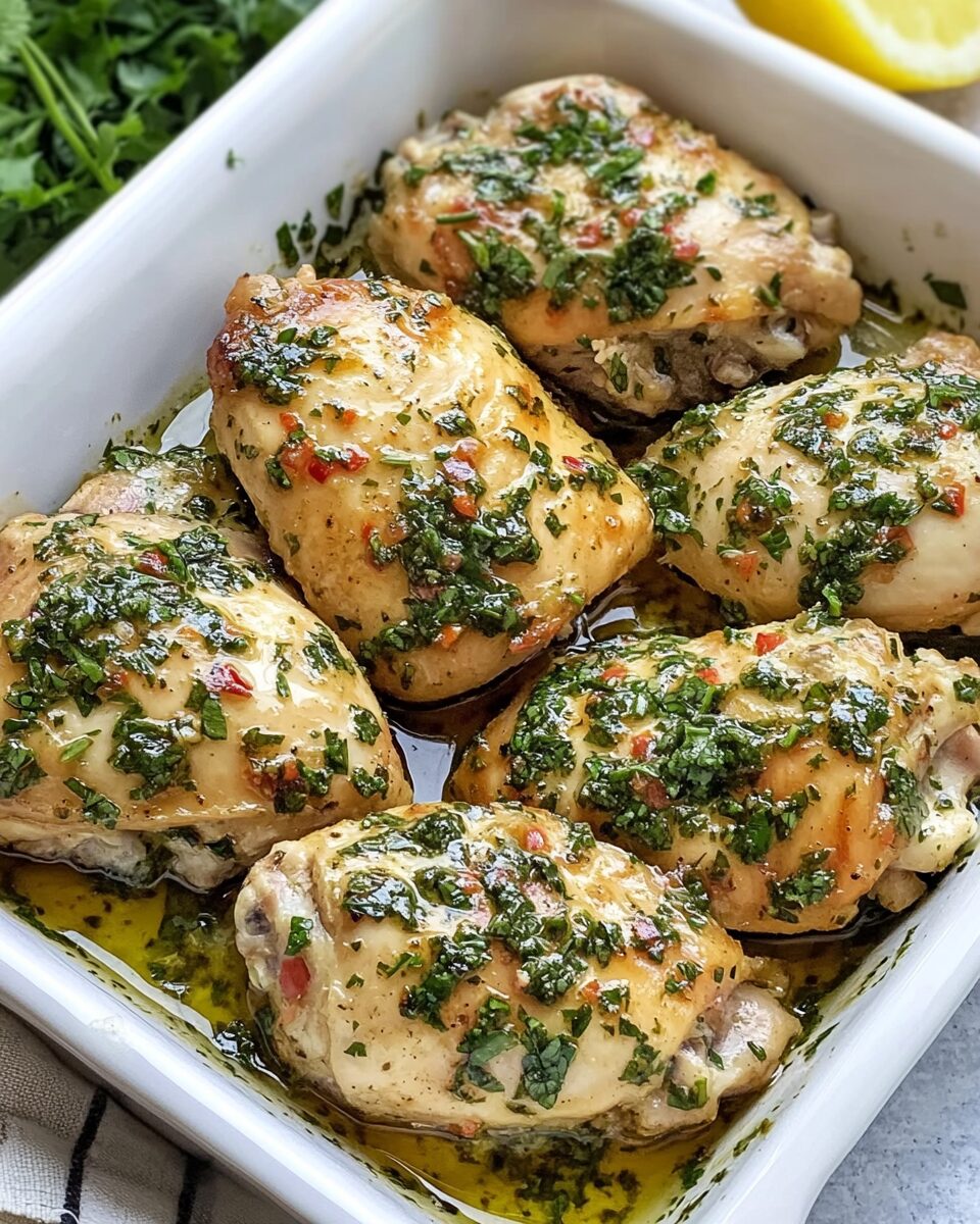 Chimichurri Chicken Thighs