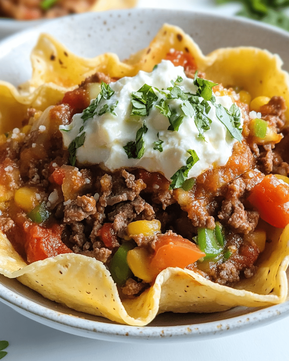 Classic Beef Taco Bowl
