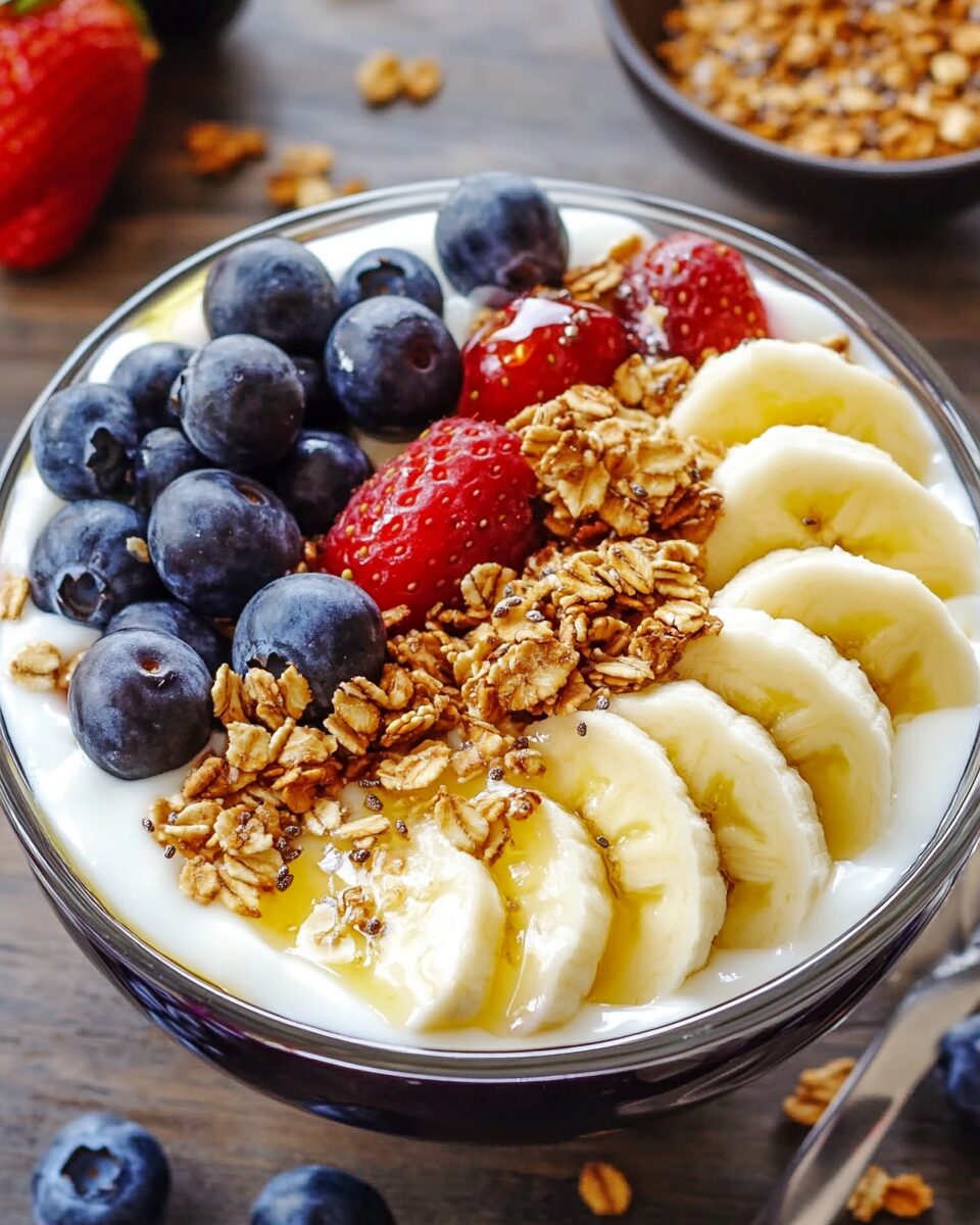 Greek Yogurt Bowl – Fast Student Breakfast Idea