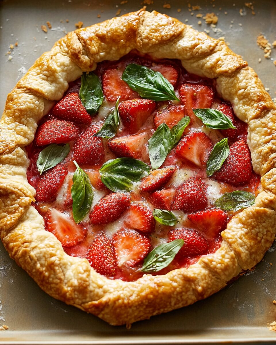 Rustic Rhubarb Galette – Grandma Style
