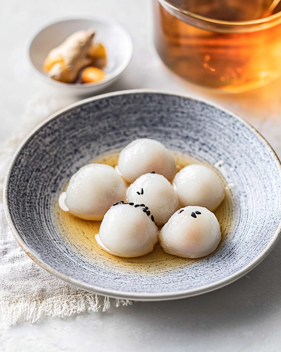Sweet Tang Yuan Dumplings