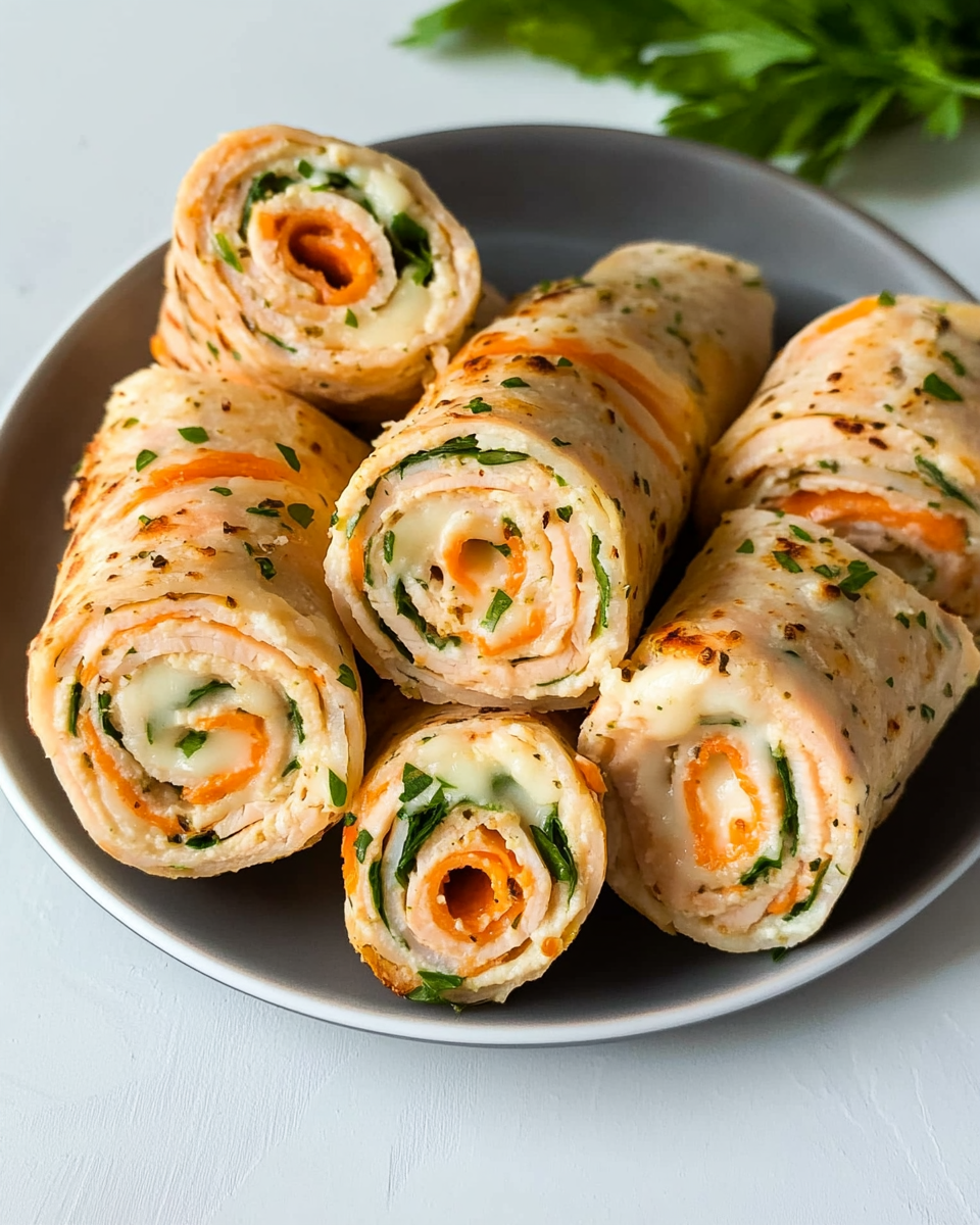 Turkey Cheese Roll-Ups – Low-Carb And Satisfying