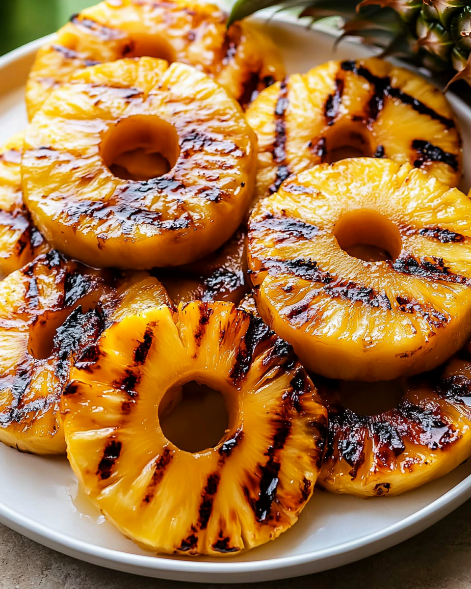 Grilled Pineapple Slices