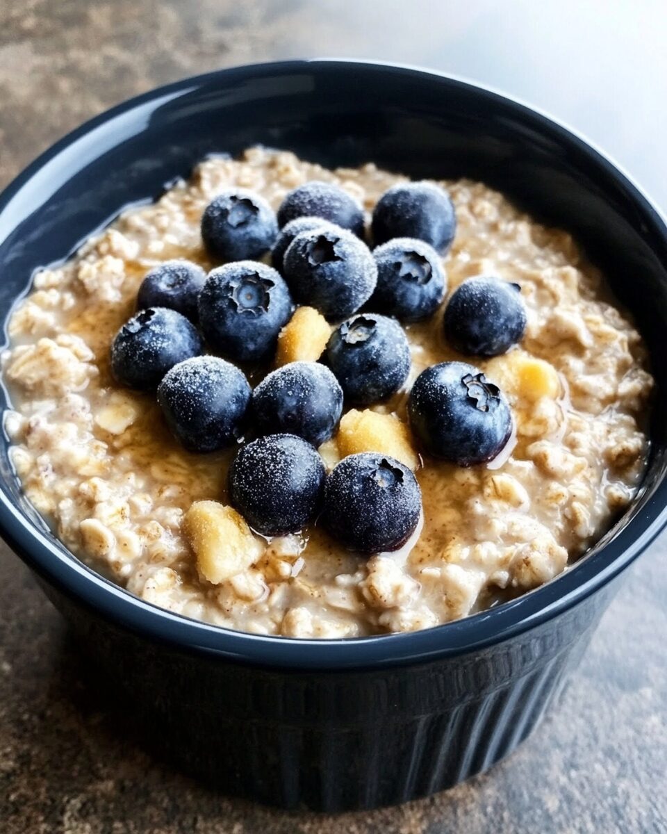 Blueberry Oatmeal – Summer Crockpot Breakfast