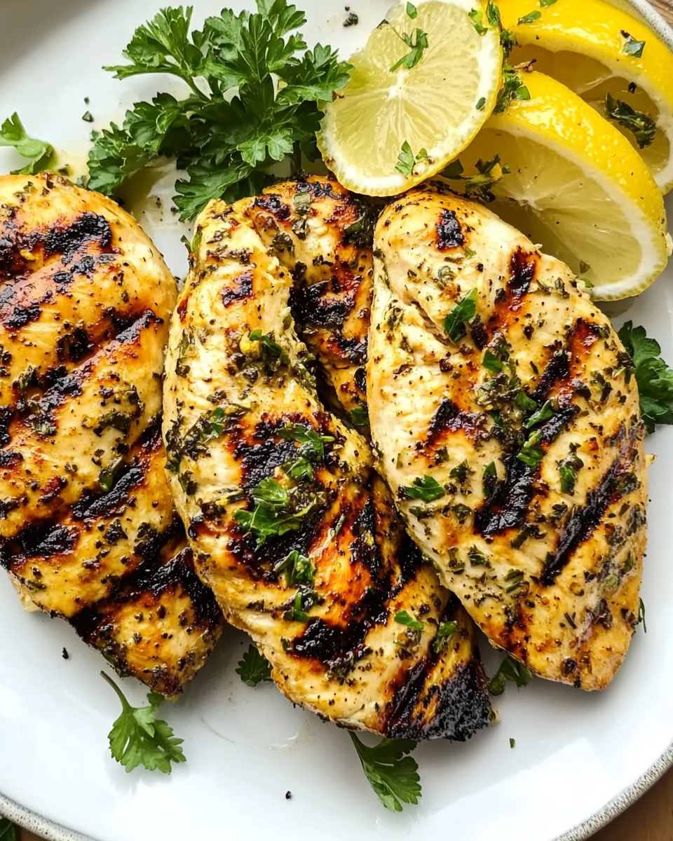 Lemon Herb Grilled Chicken Marinade