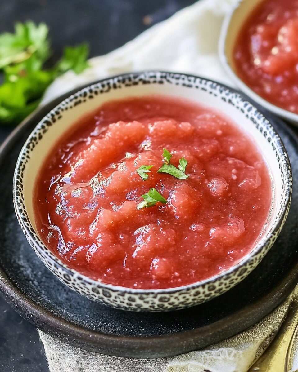 Quick Rhubarb Sauce – Old-Time Favorite
