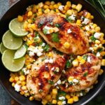 Cilantro Lime Chicken with Corn and Feta