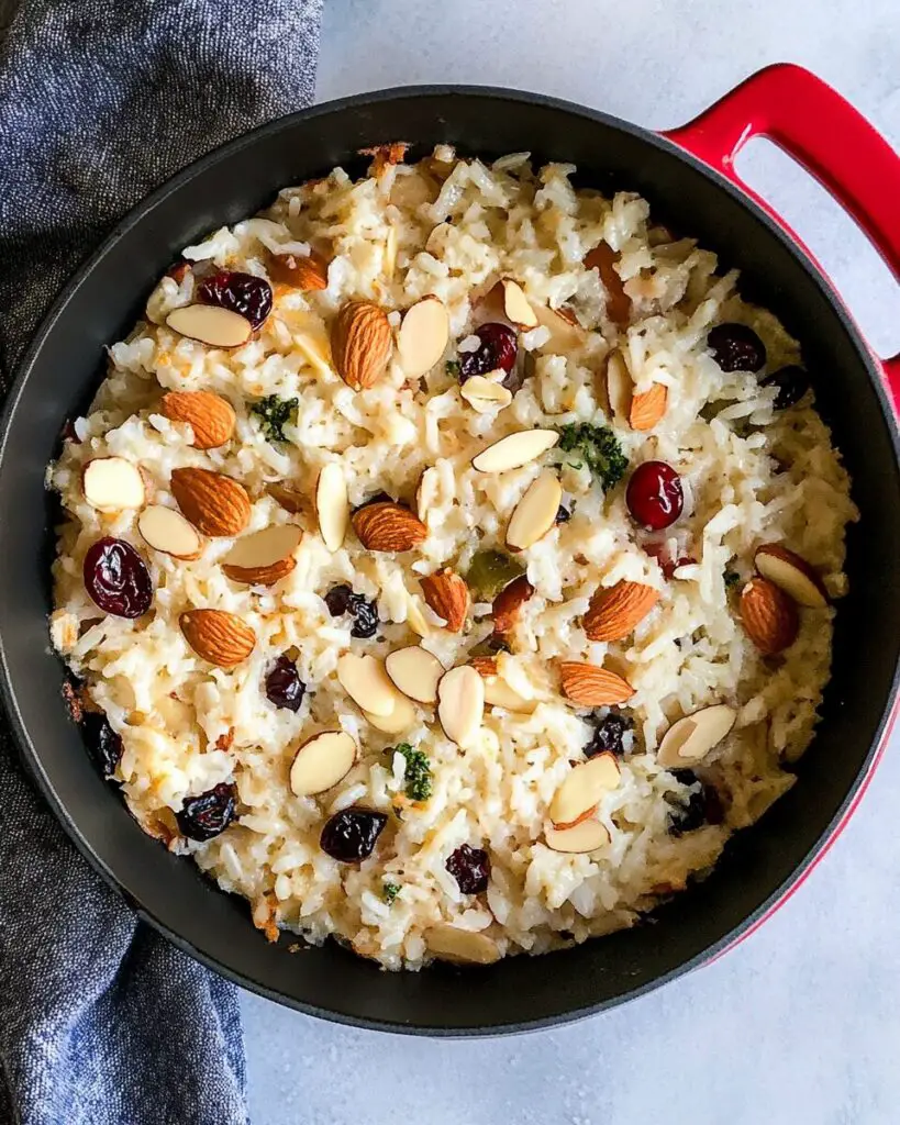 Cranberry Almond Rice Pilaf – A Festive & Flavor-Packed Side Dish