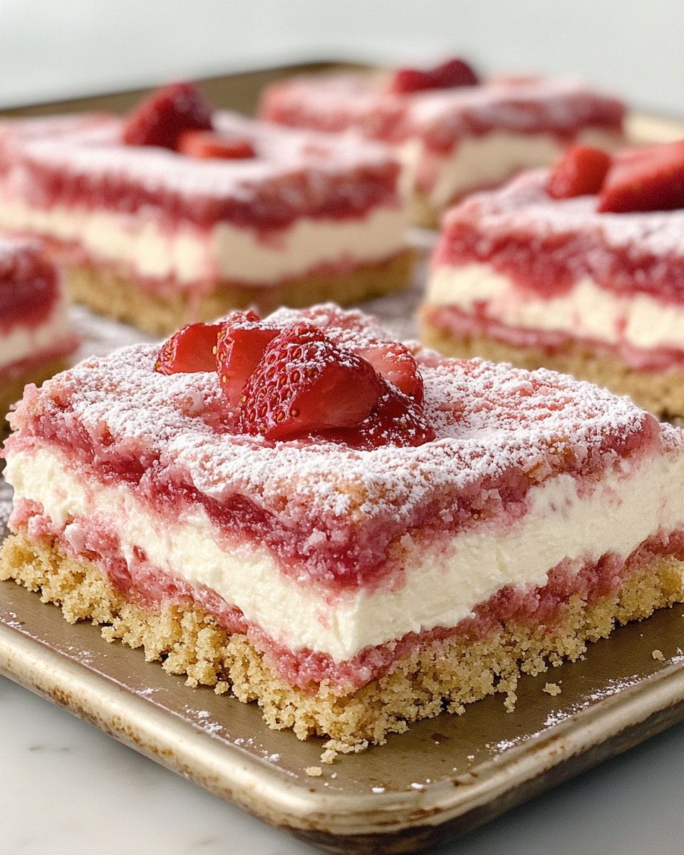 Strawberry Shortcake Dream Bars