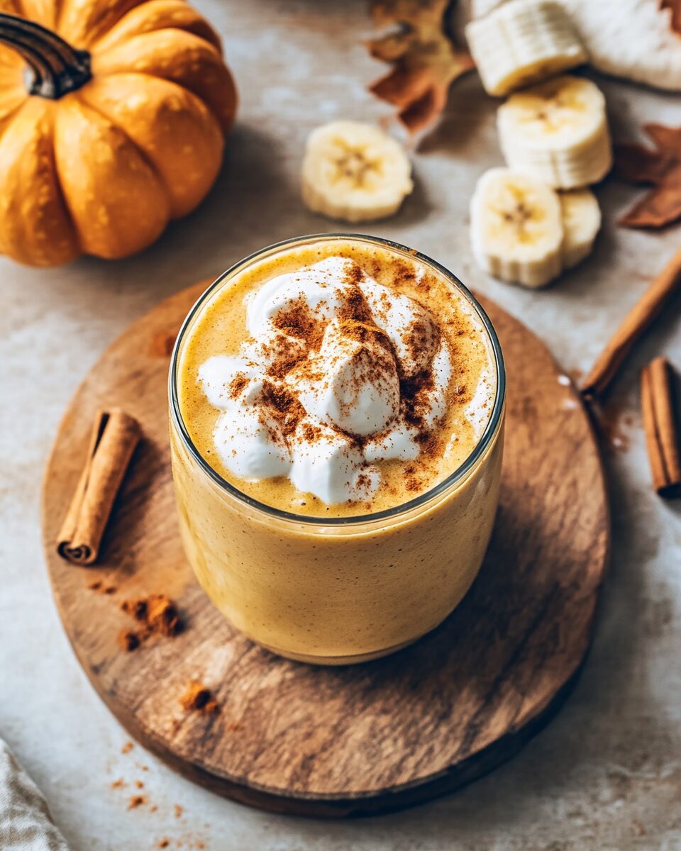 Pumpkin Spice Protein Smoothie