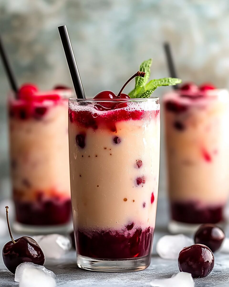 Cherry Earl Grey Milk Tea