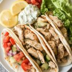 Greek Chicken Gyros – Summer Crockpot Version