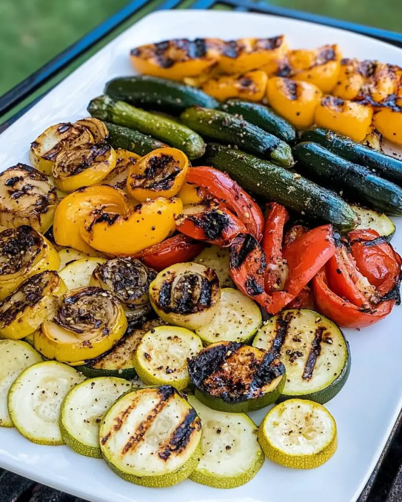 Easy Grilled Vegetables with Lemon and Olive Oil