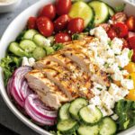 Greek Chicken Salad Bowls