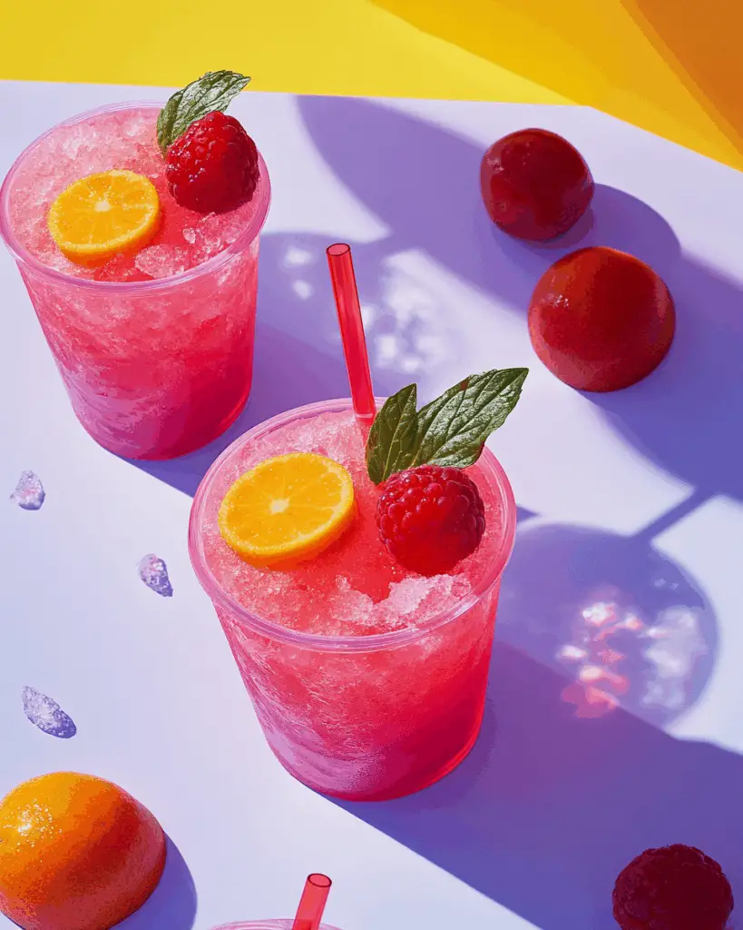 Frozen Sangria Slushies