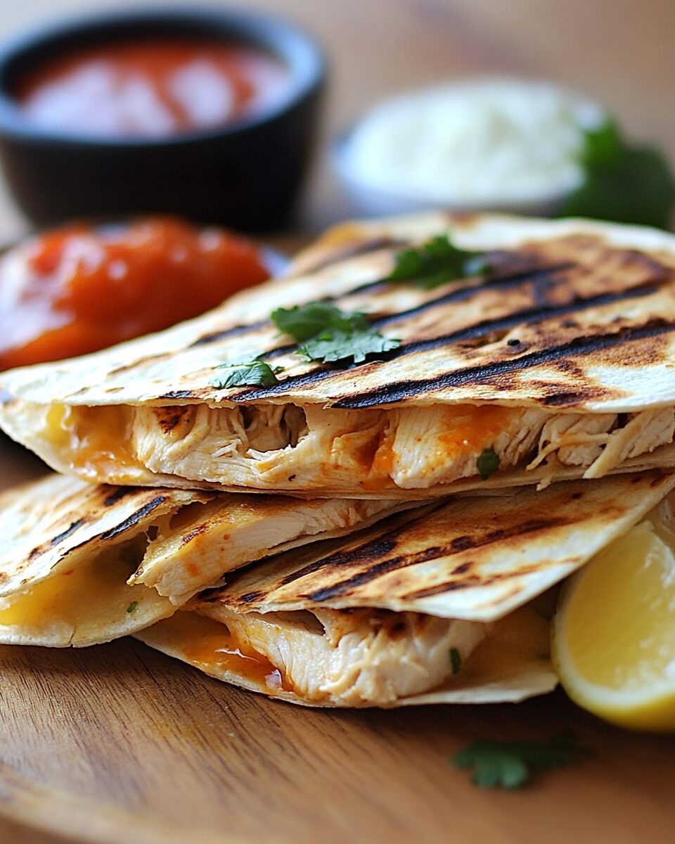 Grilled Chicken Quesadillas – A Summer Dinner Delight