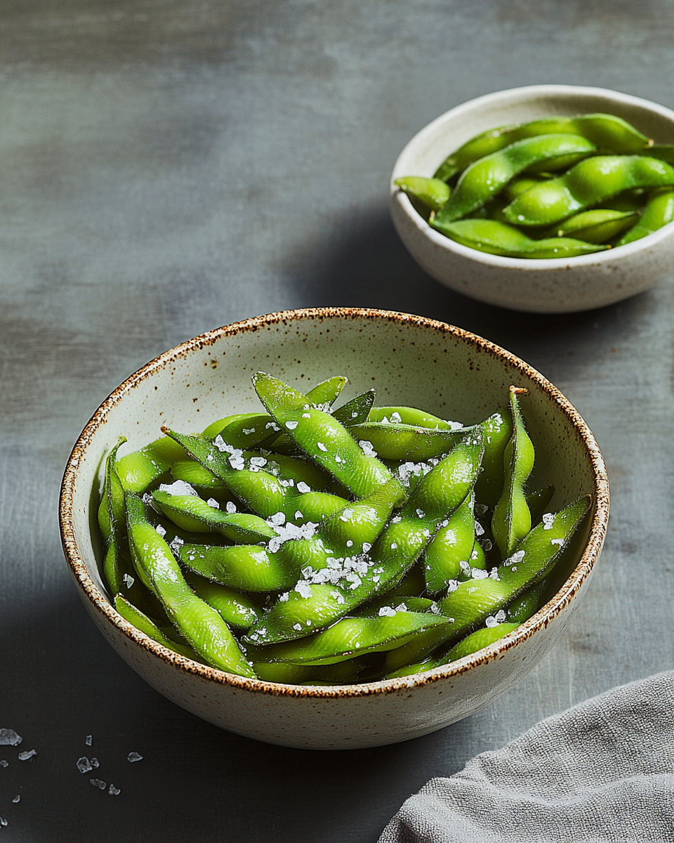 Boiled Edamame With Sea Salt – Protein-Rich Pregnancy Snack