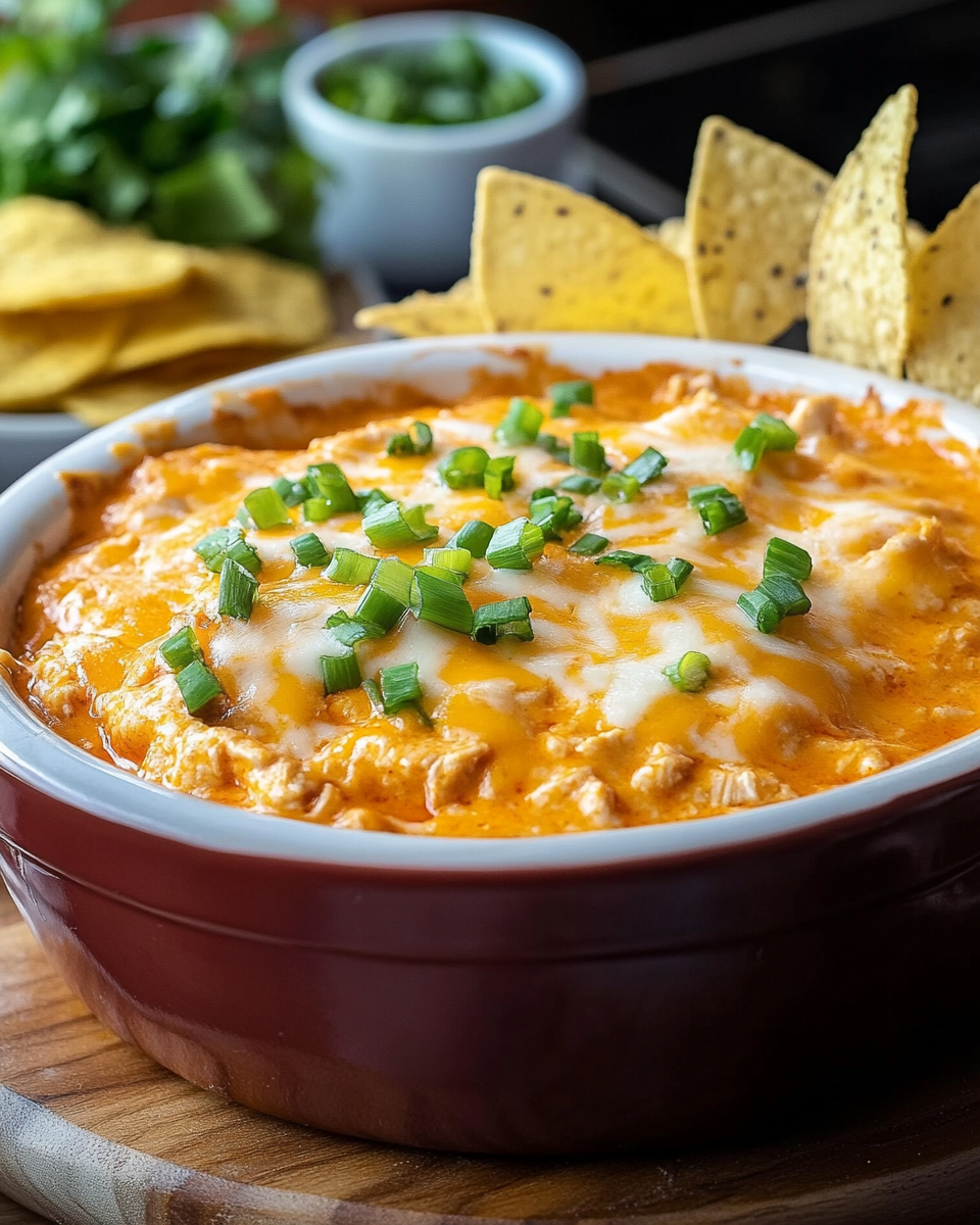 Slow Cooker Buffalo Chicken Dip