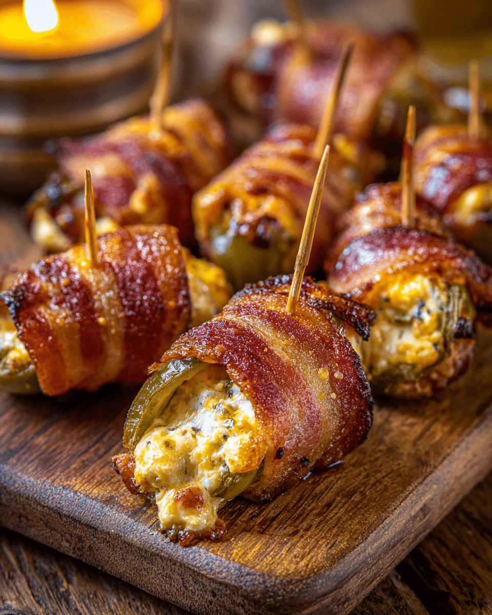 Smoky Bacon Banana Pepper Bites