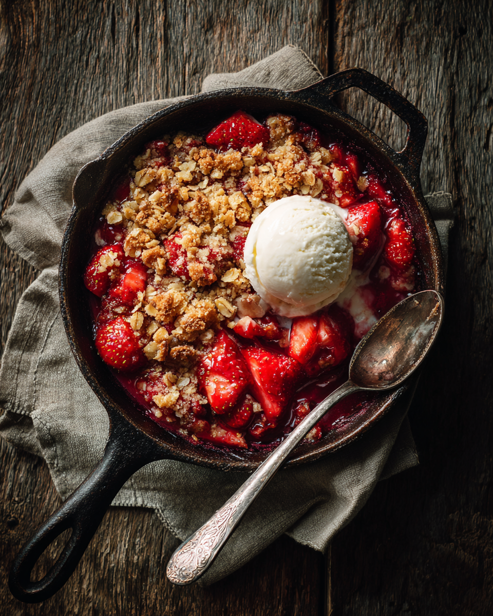 Strawberry Rhubarb Crock Bliss