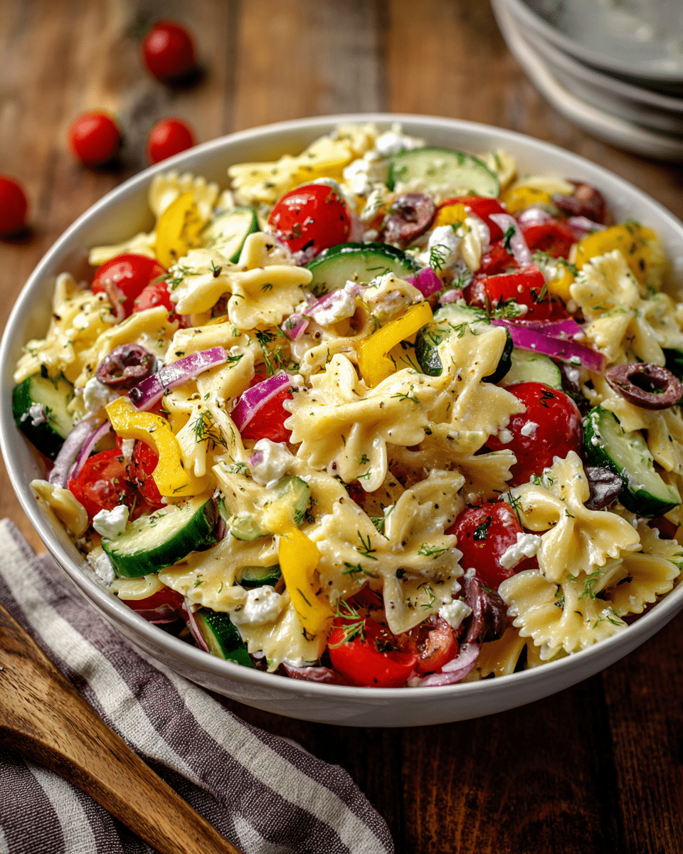 Banana Pepper Pasta Salad – Summer Classic