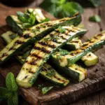 Mint-Infused Grilled Zucchini