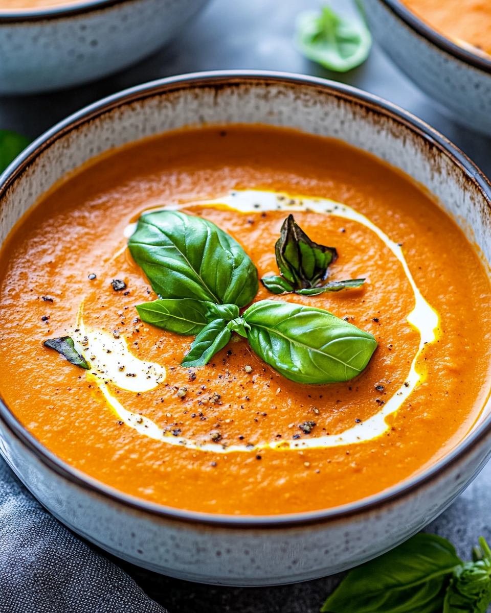 Creamy Tomato Basil Soup