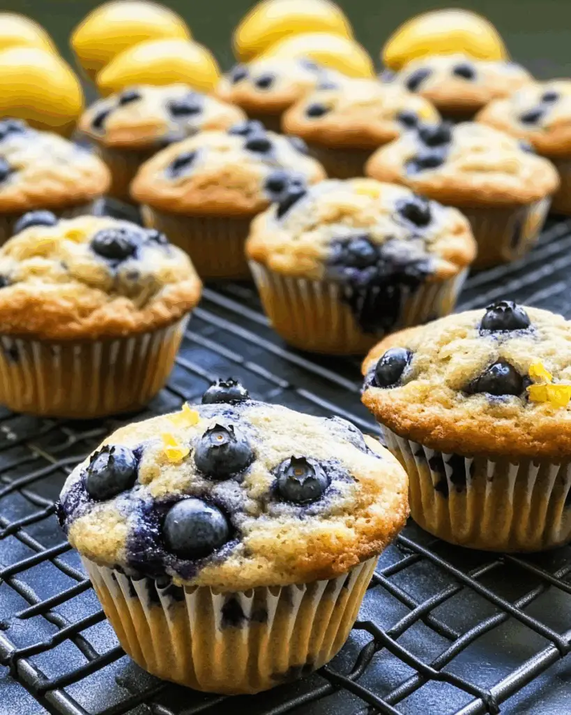 Blueberry Lemon Zing Muffins