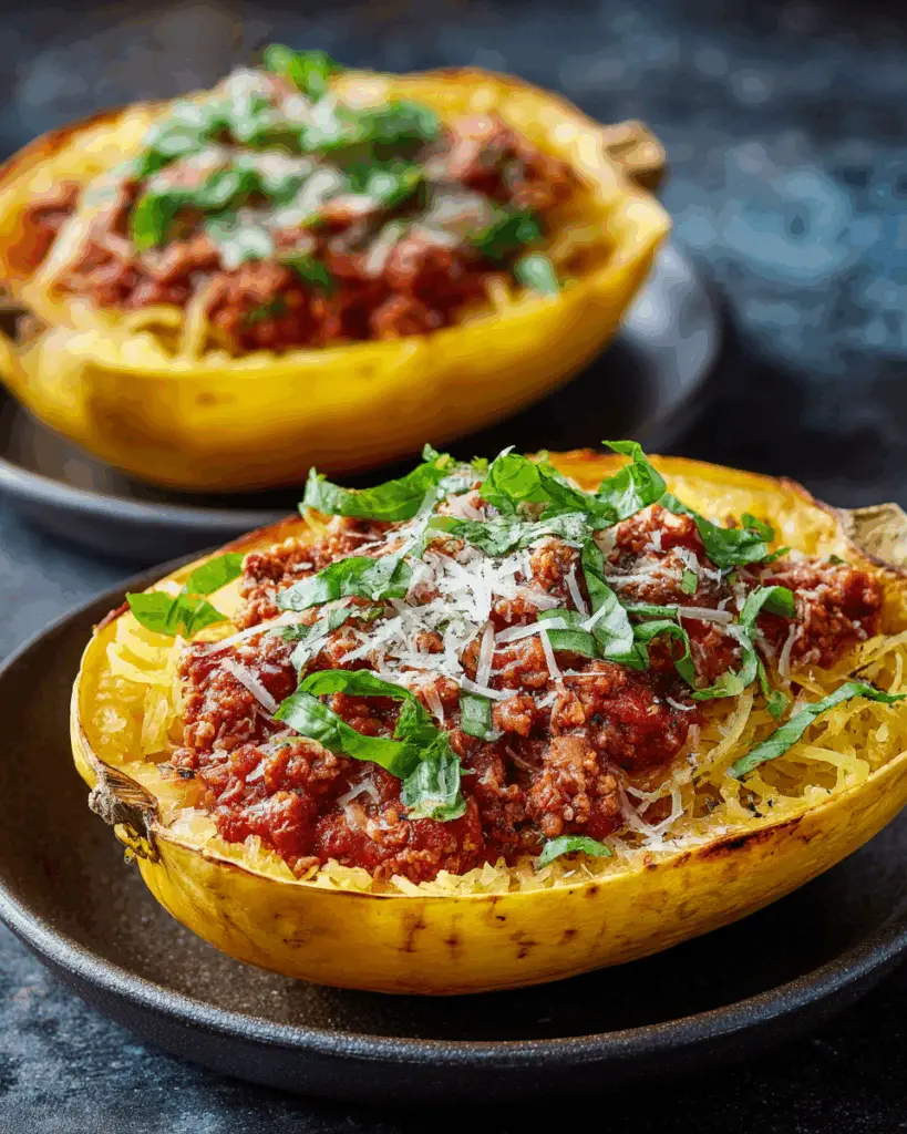 Spaghetti Squash Bolognese – Diabetic-Friendly Comfort Food