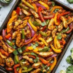Sheet Pan Chicken Fajitas – No Tortillas Needed