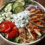 Cool Cucumber Yogurt Chicken Bowls