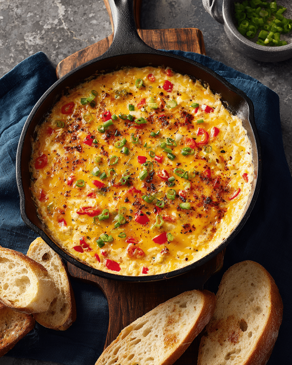 Banana Pepper Queso Dip – Party Favorite