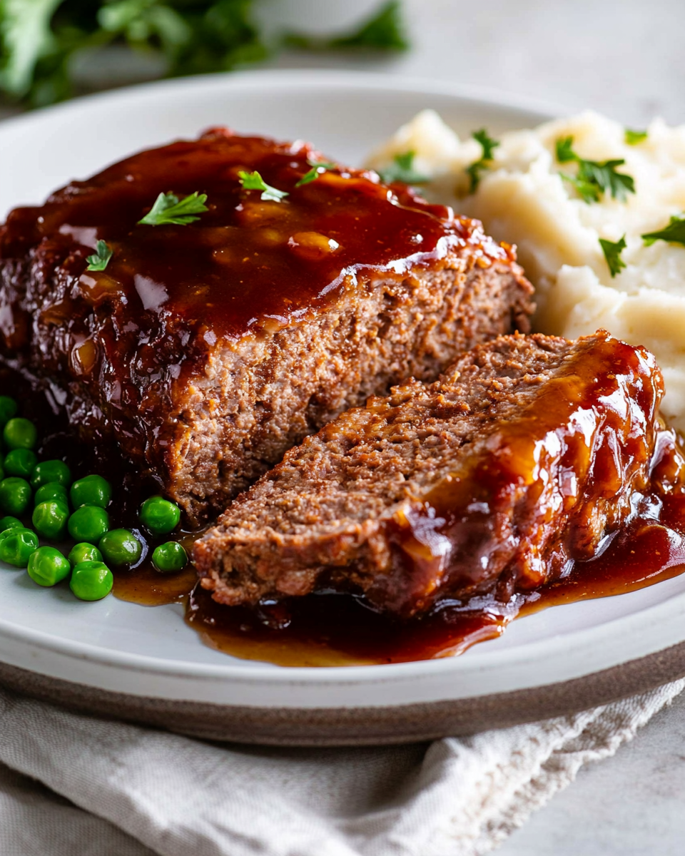 Classic Meatloaf with Brown Sugar Glaze